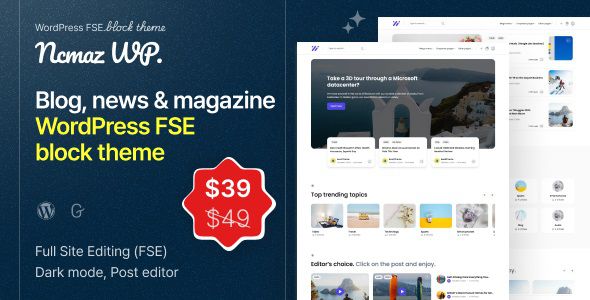 Ncmaz - News Magazine WordPress Theme