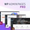 WP Admin Pages PRO