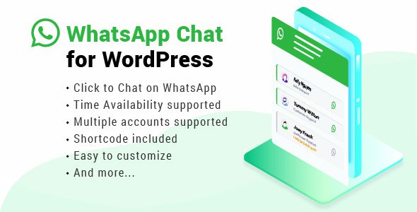 WhatsApp Chat WordPress Plugin