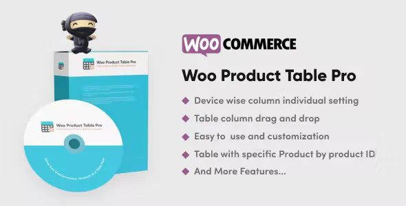 Woo Product Table Pro