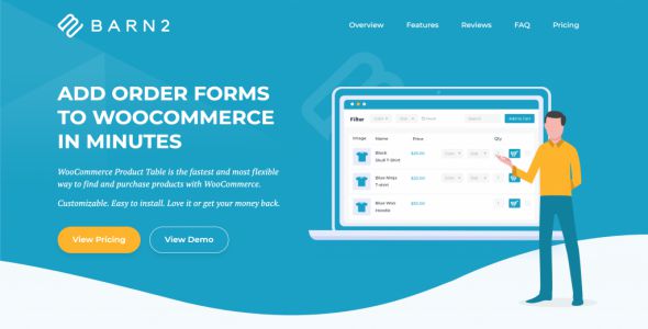 WooCommerce Product Table