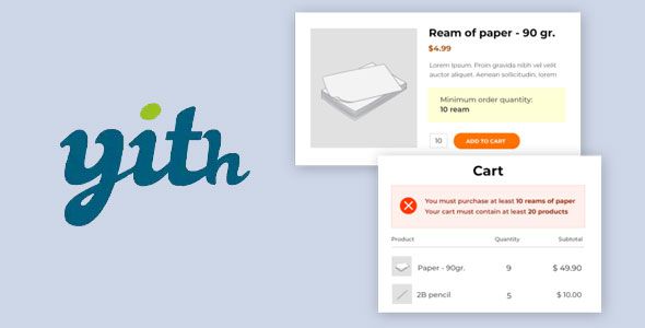YITH WooCommerce Minimum Maximum Quantity