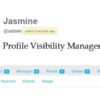 BuddyPress Profile Visibility Manager