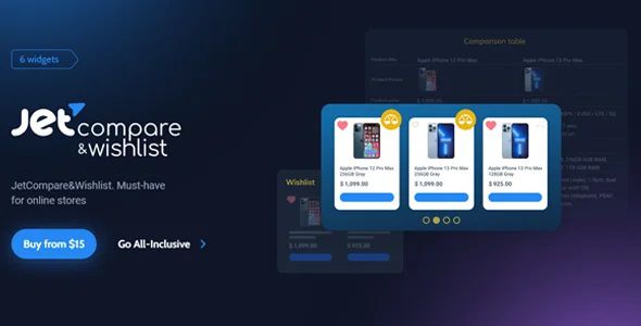 JetCompareWishlist For Elementor