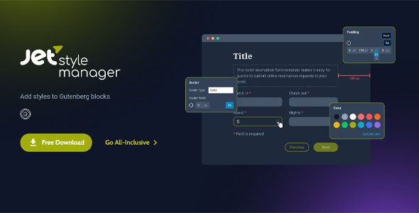 JetStyleManager for Elementor