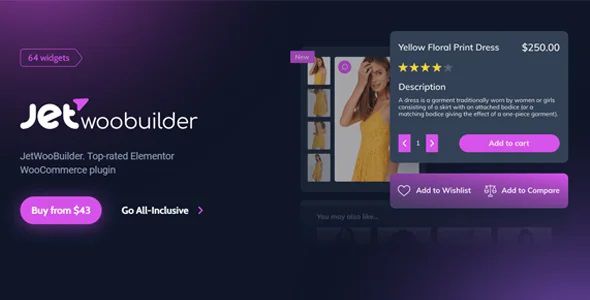 JetWooBuilder For Elementor