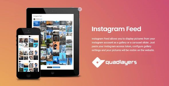 Quadlayers Instagram Feed PRO