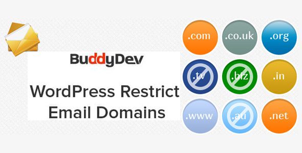 WordPress Restrict Email Domains