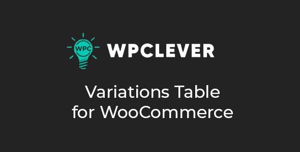 WPC Variations Table