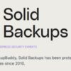 Solid Backups