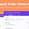 Export Order Items Pro