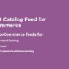 Product Catalog Feed Pro