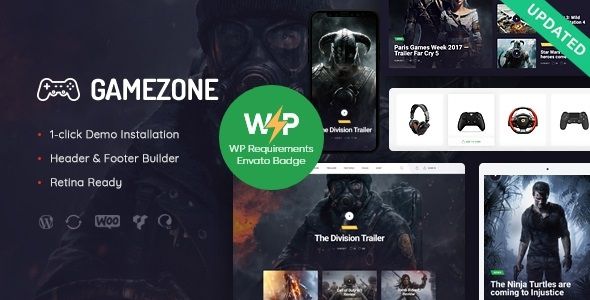 Gamezone theme