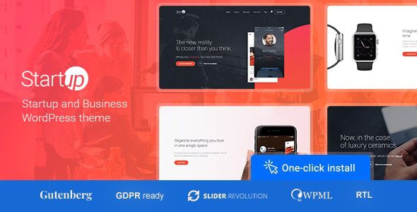 Startup Company Theme