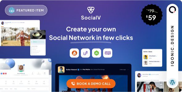 SocialV Theme