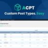 Advanced Custom Post Types