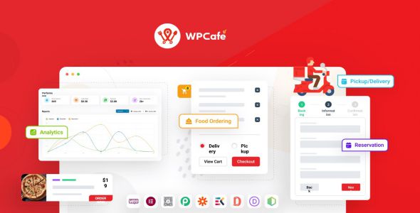 WPCafe Pro Restaurant Management WordPress PluginManagement System