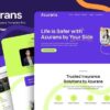 Azurans Insurance Company Elementor Template Kit