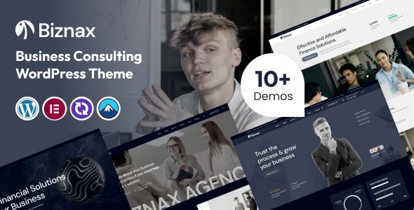 Biznax - Business Consulting WordPress Theme 1 Biznax Business Consulting WordPress Theme