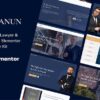 Canun Lawyer Attorney and Law Firm Elementor Template Kit