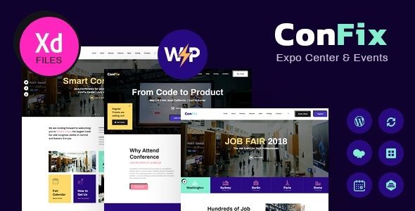 ConFix Expo & Events WordPress Theme