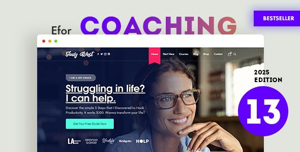 Efor Coaching & Online Courses WordPress Theme