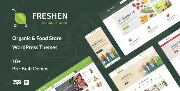 Freshen - Organic Food Store WordPress Theme 1 Freshen Organic Food Store WordPress Theme
