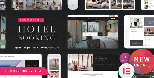 Hotel Booking WordPress Theme