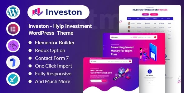Investon - Investment Hyip & Business Consulting WordPress Theme 1 Investon Investment Hyip & Business Consulting WordPress Theme