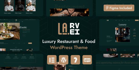 LaRevi - Luxury Restaurant WordPress Theme
