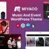 Miyaco - Music And Event WordPress Theme 2 Miyaco Music And Event WordPress Theme