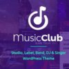 Music Club - Band & DJ WordPress Theme 2 Music Club Band & DJ WordPress Theme