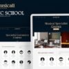 Musicali Music School Elementor Template Kit