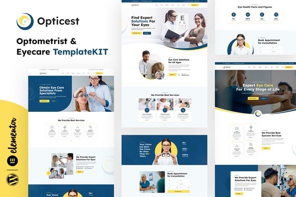 opticest-optometrist-eyecare-elementor-template-kit