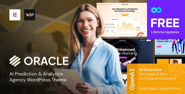 Oracle - AI Projection & Data Science Analytics WordPress Theme 1 Oracle AI Projection & Data Science Analytics WordPress Theme
