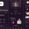 Profily Personal Portfolios & Resume Elementor Template Kit