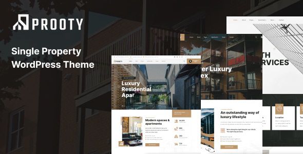 Prooty Single Property WordPress Theme
