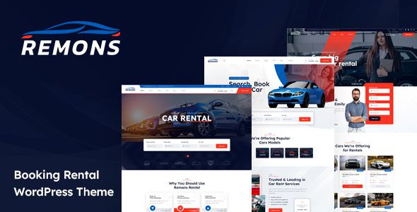 Remons Booking & Rental WordPress Theme
