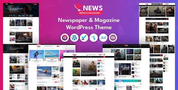 TNews News & Magazine WordPress Theme
