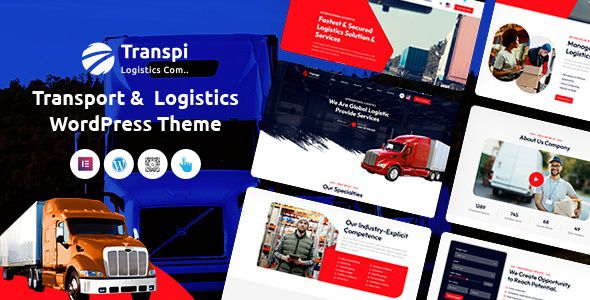 Transpi - Logistics and Transportation WordPress Theme 1 Transpi Logistics and Transportation WordPress Theme