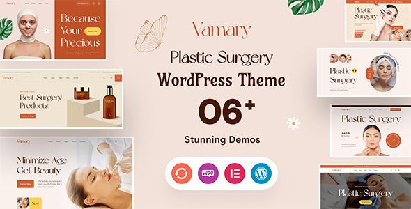 Vamary Plastic Surgery WordPress Theme