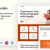 Versilo VPN Service & Proxy Security Elementor Template Kit