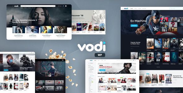 Vodi Video WordPress Theme for Movies & TV Shows