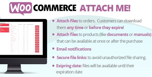 WooCommerce Attach Me