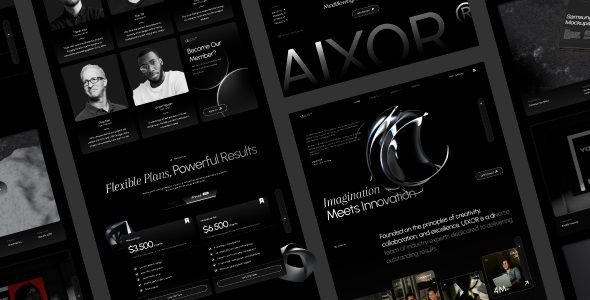 Aixor - Agency WordPress Theme