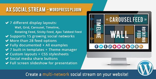 AX Social Stream Plugin