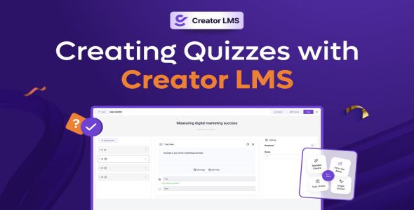 Creator LMS Pro – WordPress LMS Plugin