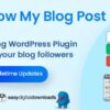 Follow My Blog Post Plugin 2 Follow My Blog Post Plugin
