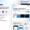 Foundex Mobile App Showcase & Fintech Startup Elementor Template Kit