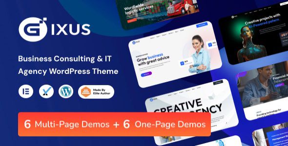 Gixus Multipurpose WordPress Theme